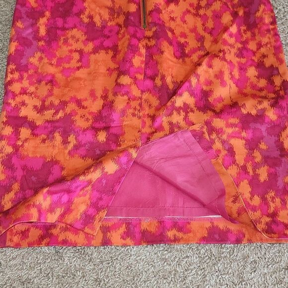 Michael Kors Persimmon Lined Shift Dress Women's Size 2 - Picture 9 of 11